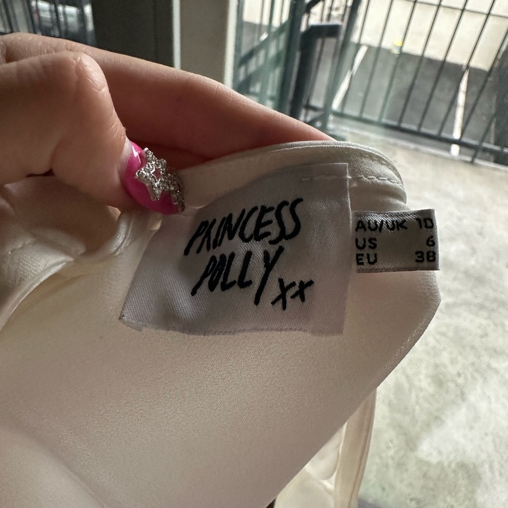 Princess Polly Athenia Mini Dress White